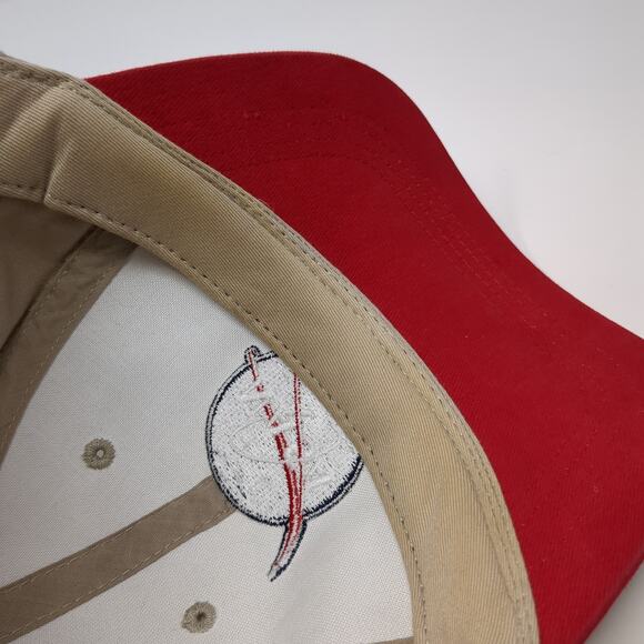 NASA I Need My Space Strapback Hat Beige One Size American Needle - Picture 8 of 10